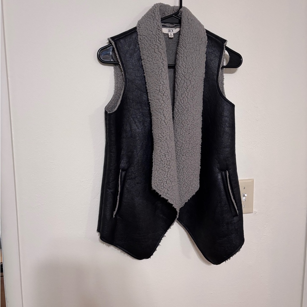 Stylish Black and Gray Women's Vest